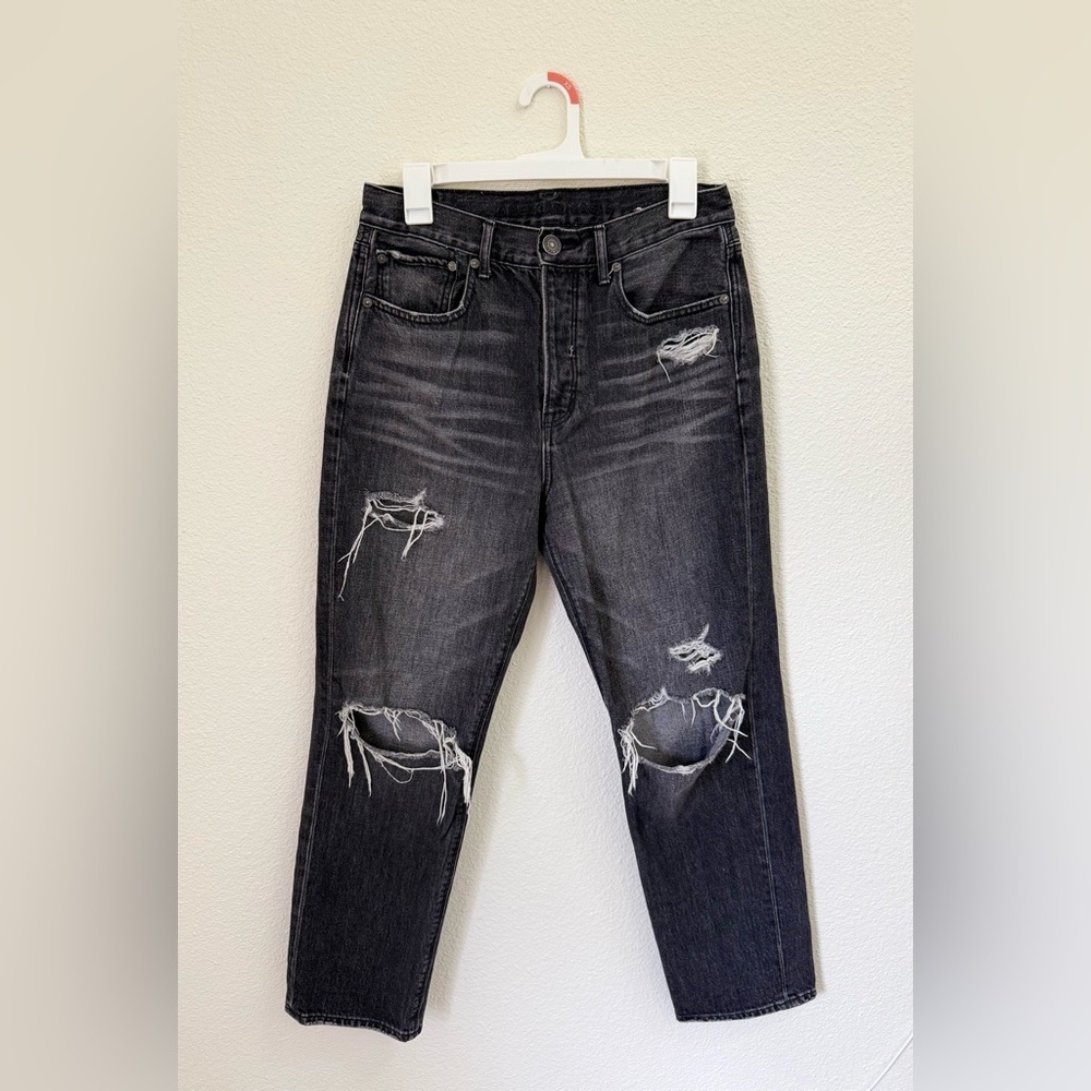 Brand New American Eagle Outfitters Black High Rise Denim Jeans Women’s Size 4